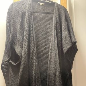 Black sweater wrap
